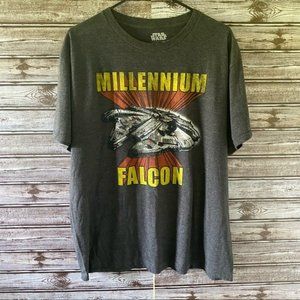 Star‎ Wars Millenium Falcon Short-Sleeved Graphic Tee XL